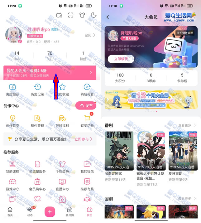 亲测秒到3天哔哩哔哩大会员 速度参与先到先得——www.iqnew.com